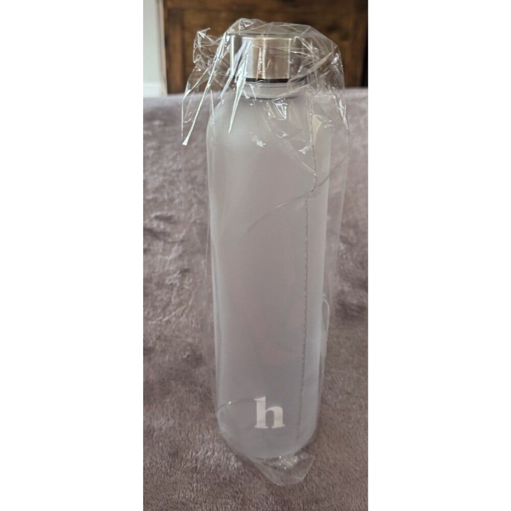 hims & hers - Limited Edition Frosted Water Bottle BPA Free - New In Package